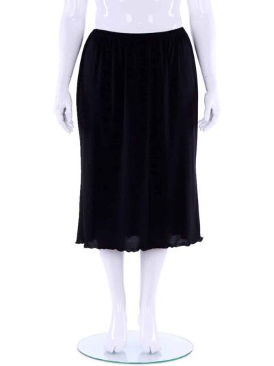Hayley Joy Mid-Calf plain A-Line skirt