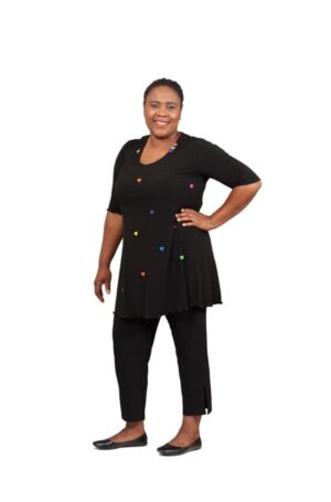 Hayley Joy - Bon Bon - 3/4 Side Slit Pants - Image 3