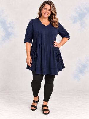 Hayley Joy Pintuck Top - Image 3