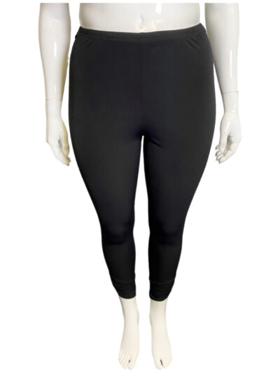 Black Bon Bon, Plus size, cuff detail leggings