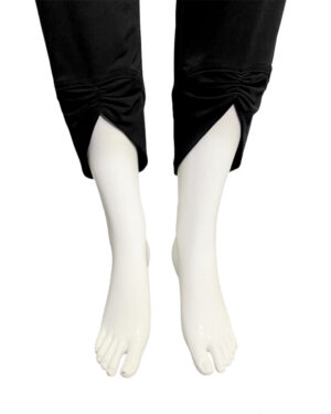 Black Bon Bon, Plus size, 3-4 cuff detail pants.