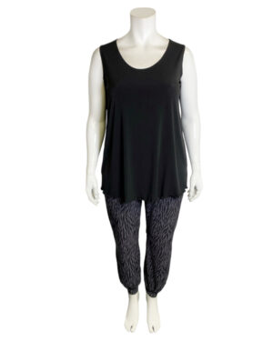 Hayley Joy, Plus size, Bon Bon, Thick strap camisole, black