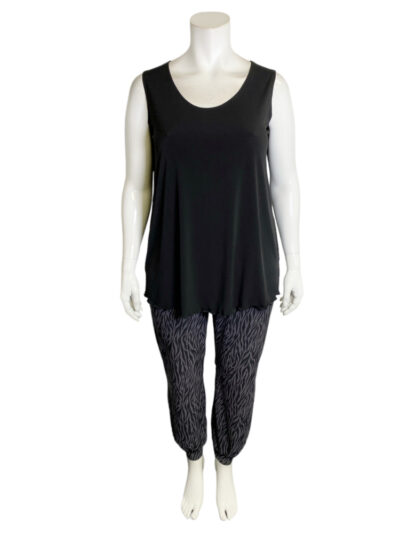 Hayley Joy, Plus size, Bon Bon, Thick strap camisole, black