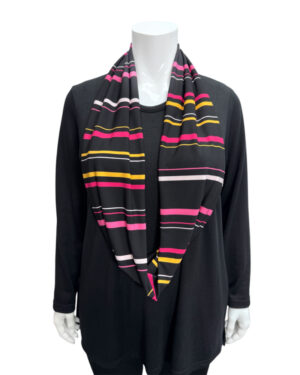Mixed Stripes - Bon Bon - Snood Scarf