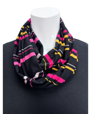 Mixed Stripes - Bon Bon - Snood Scarf - twisted